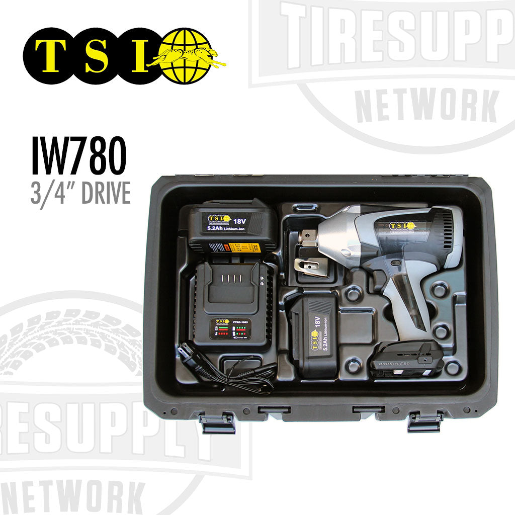 TSI | Brushless Battery Powered 3/4″ Drive Impact Wrench (IW780)
