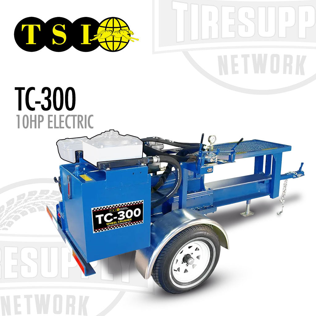 TSI | Wheel Crusher TC-300 - Choose Electric, Gas, Diesel Powered (TC-300*)