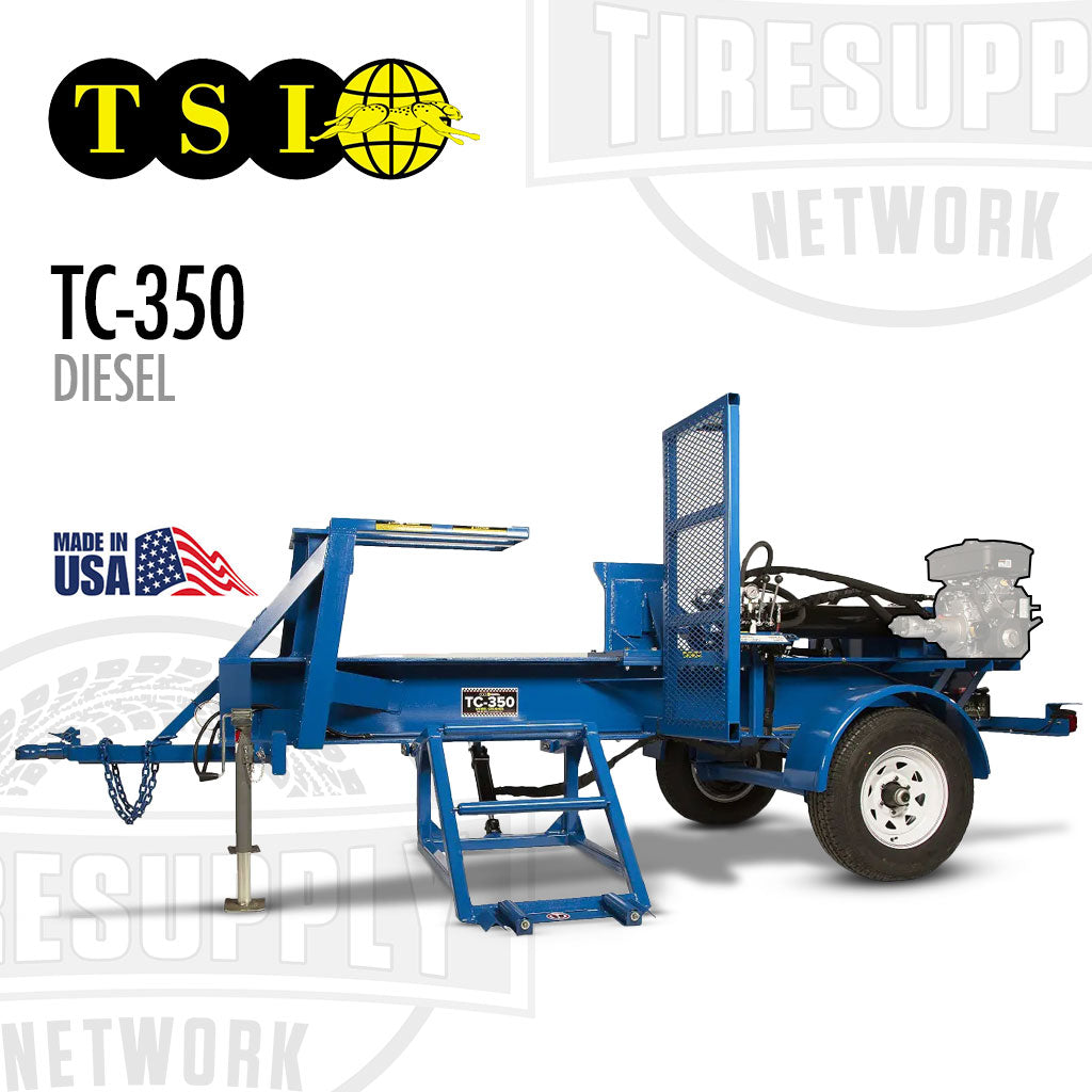 TSI | Wheel Crusher TC-350 - Choose Electric, Gas, Diesel Motor (TC-350*)