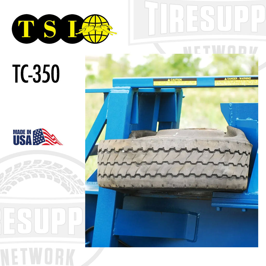 TSI | Wheel Crusher TC-350 - Choose Electric, Gas, Diesel Motor (TC-350*)