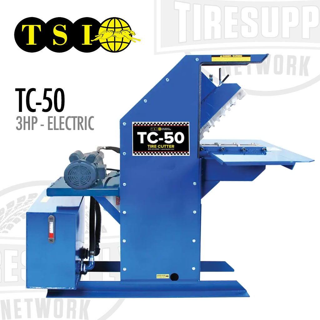 TSI | Tire Cutter TC-50 - Choose Electric or Gas Powered (TC-50*)
