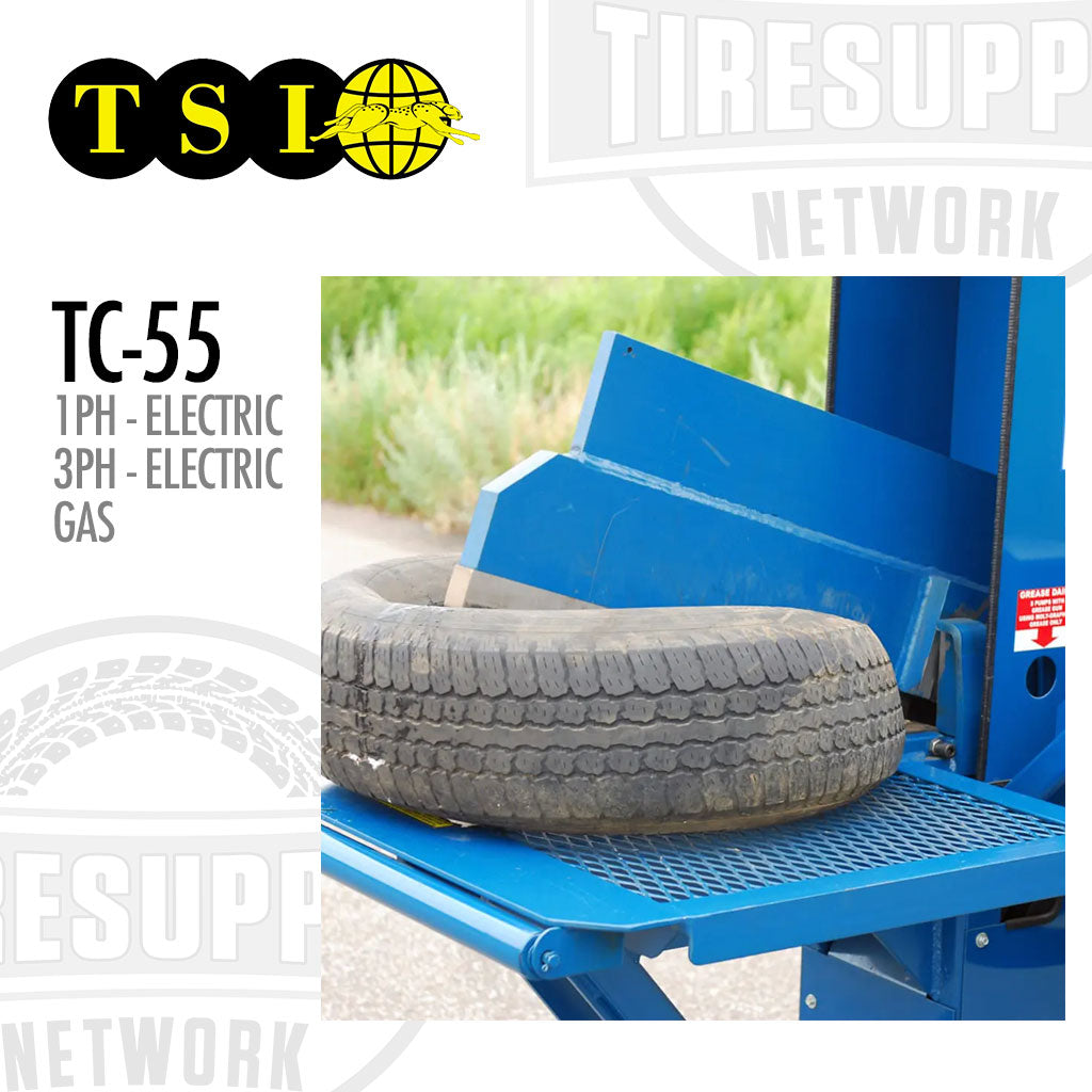 TSI | Tire Cutter TC-55 - Choose Electric or Gas Powered (TC-55*)