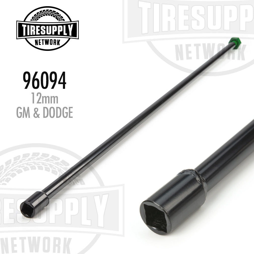 TSN | 12 MM Square Head Tire Tool for GM and Dodge (96094)