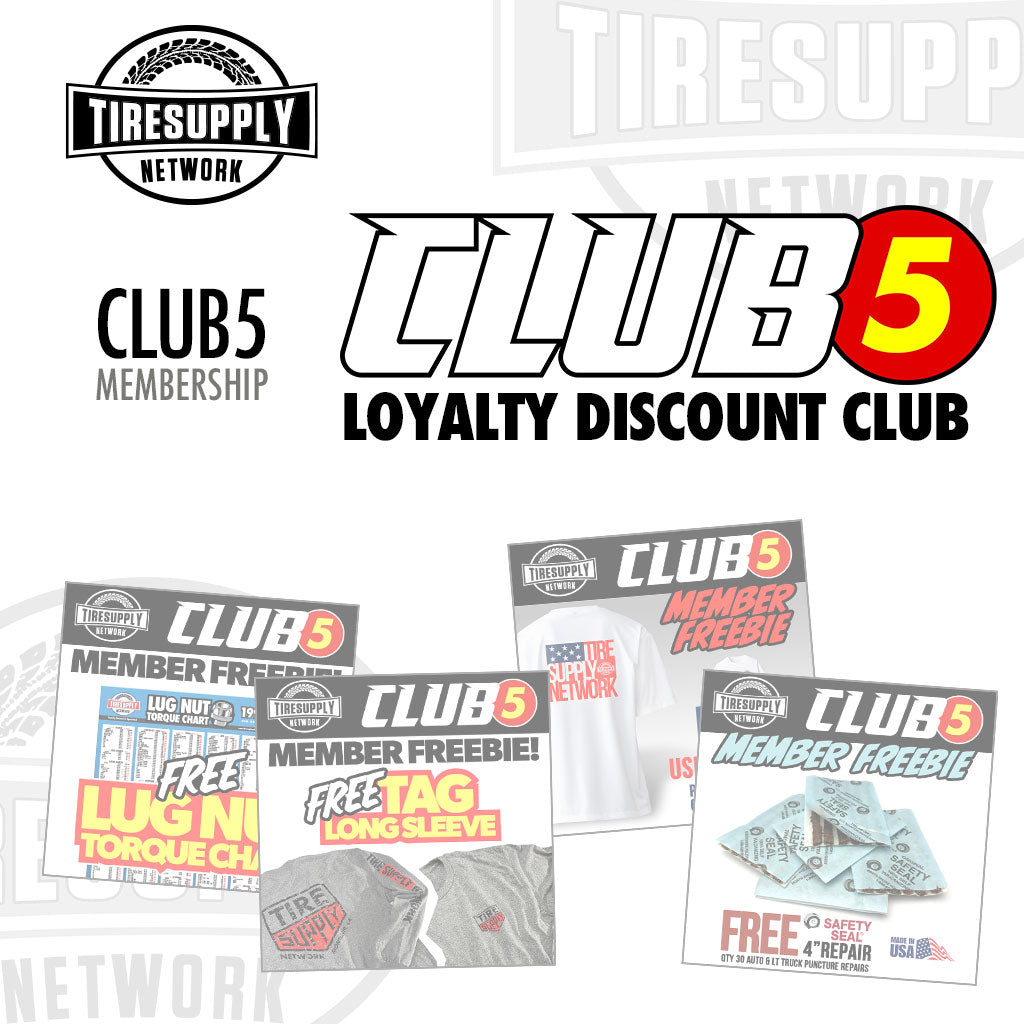CLUB5 Loyalty Discount Club Membership Fee