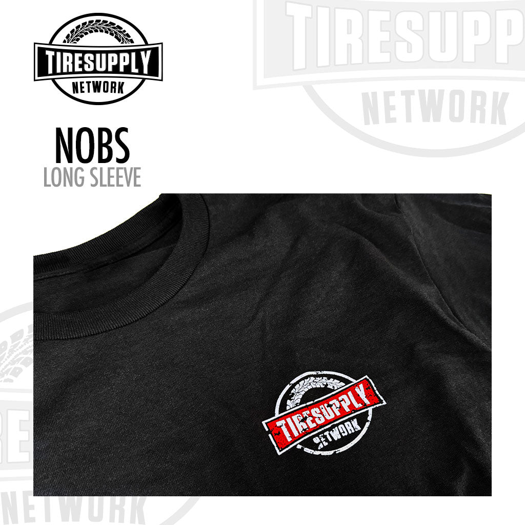 Tire Supply Network | LS-Shirt NOBS Black - Choose Size (TSN-NOBSLS*)