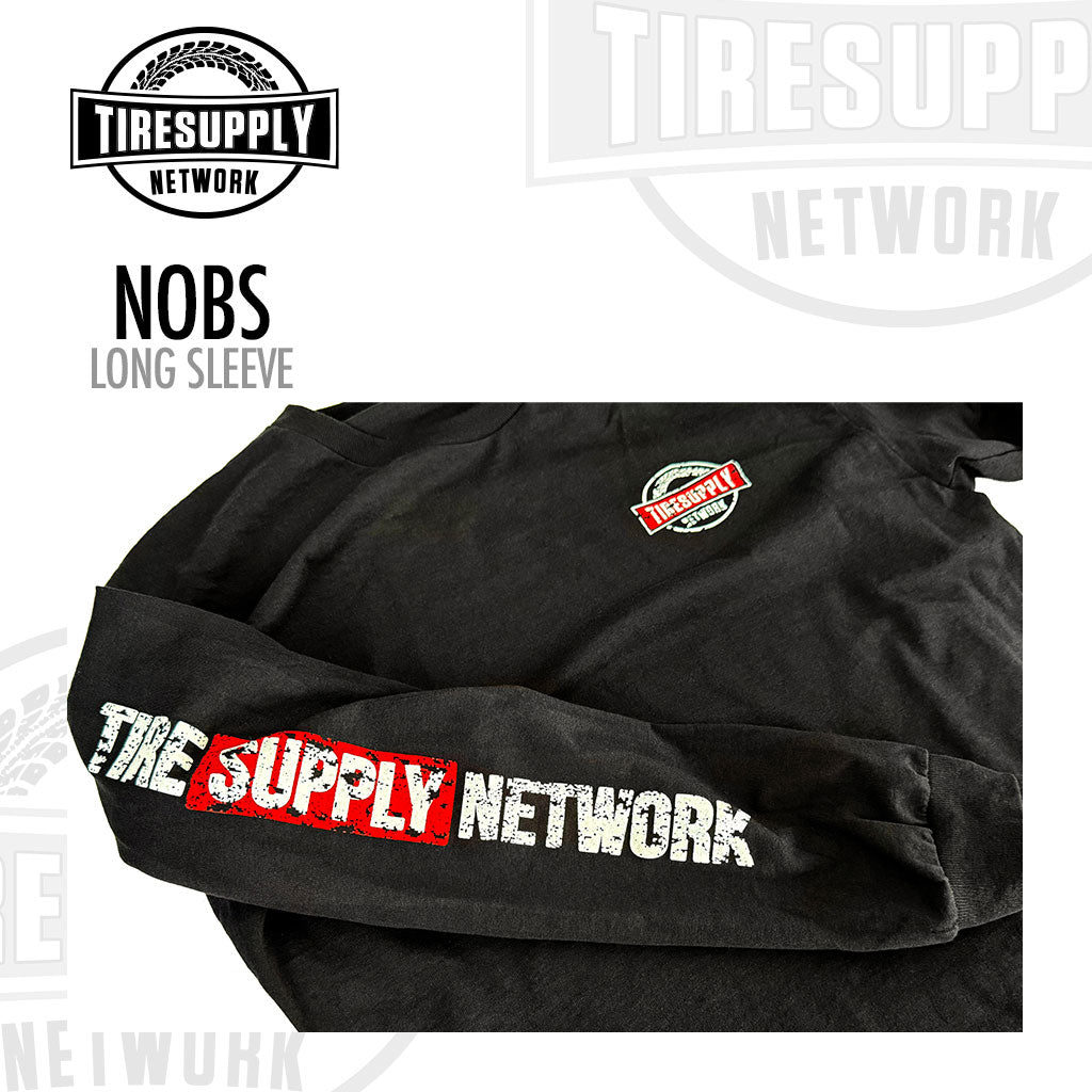 Tire Supply Network | LS-Shirt NOBS Black - Choose Size (TSN-NOBSLS*)