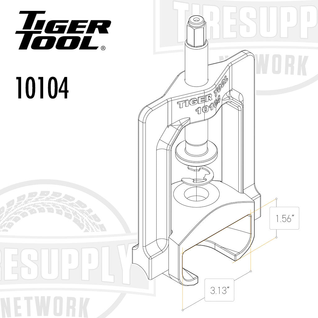 Tiger Tool | Medium Duty U-Joint Puller (10104)