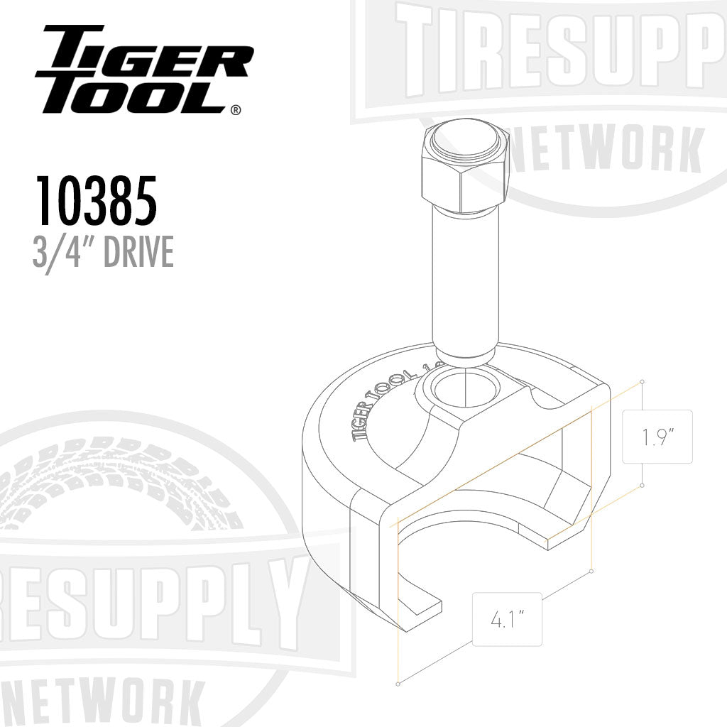Tiger Tool | 3/4" Drive Pitman Arm Puller - Sheppard M100 (10385)