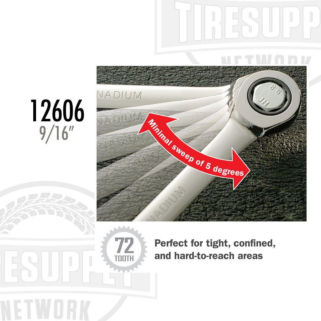 Ratcheting Wrench 9/16" (12606)