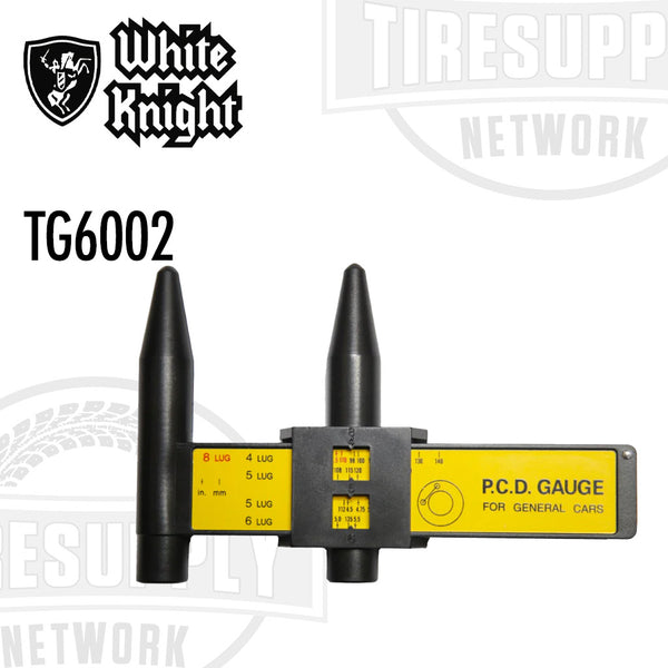 FNTC TNTC 157㎝ White Knight TG6002 Bolt Pattern Gauge Checker | Tire Supply