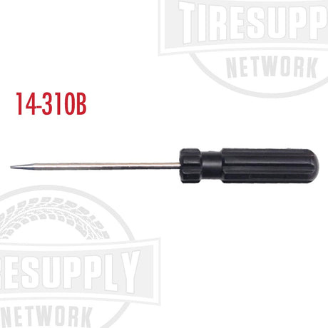 A black pointed tire repair awl with the label '14-310B' on the handle.