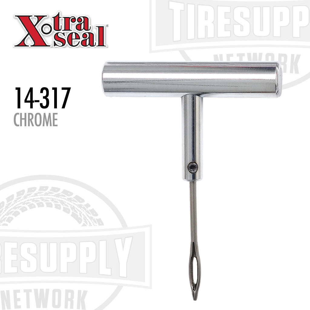 Xtra Seal 14-317 | Split Eye Needle with T-Handle End Slot, Chrome