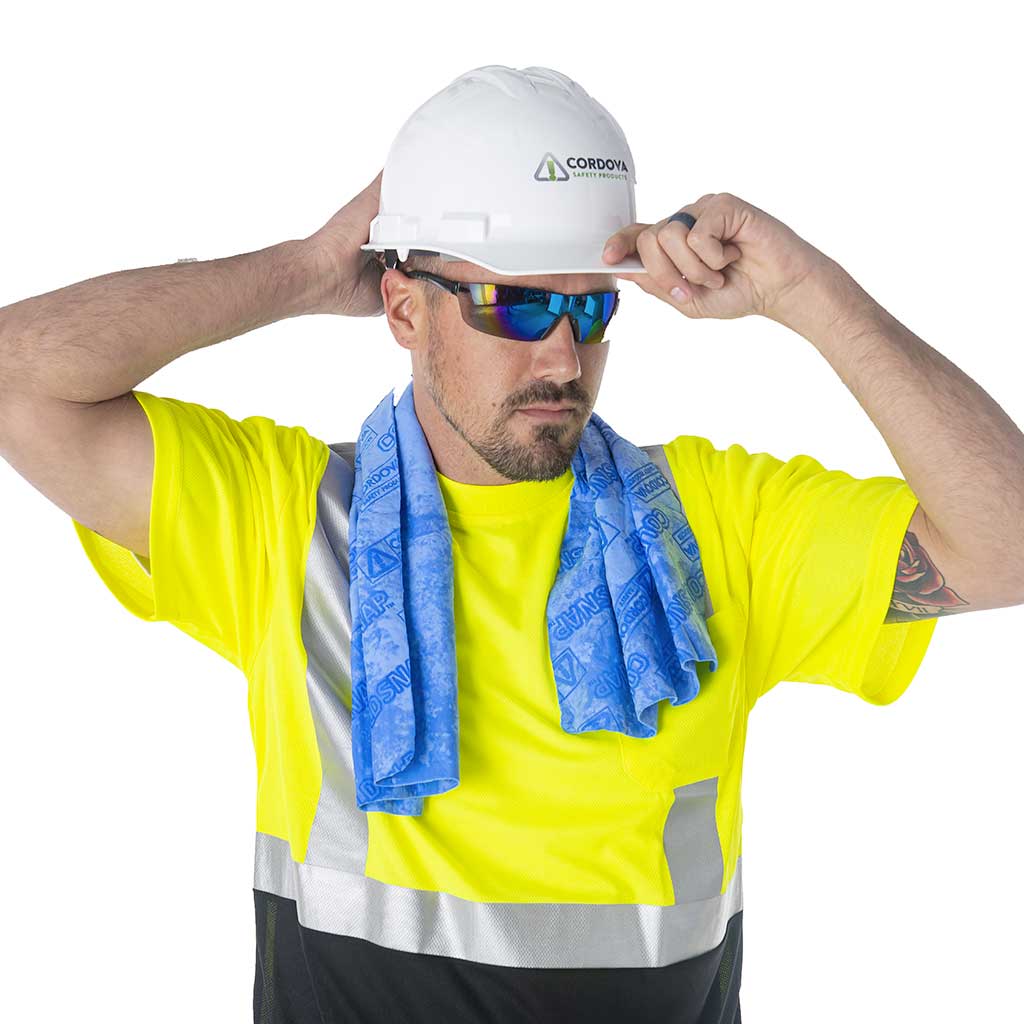 Cordova Safety Products | Cold Snap Blue Cooling Towel (CT100)