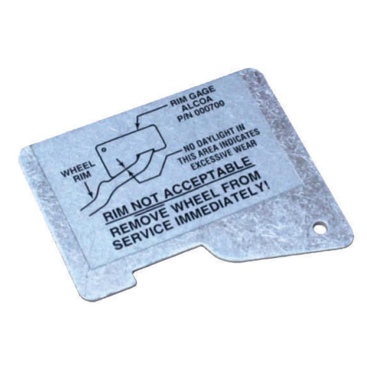 Alcoa Rim Flange Wear Gauge (000700)