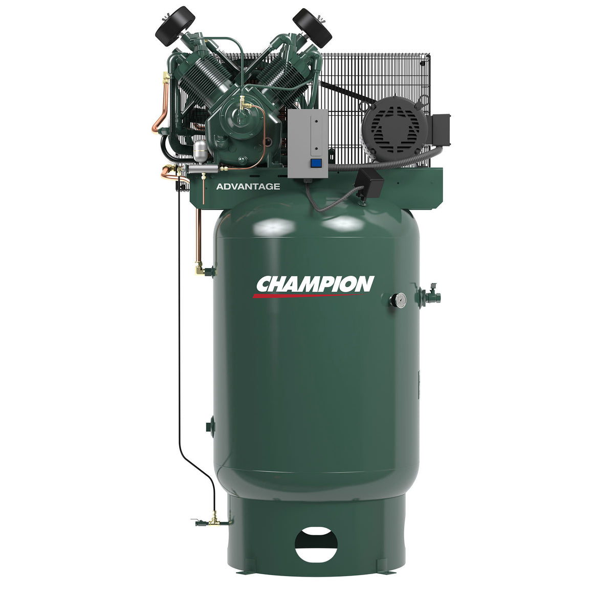Champion | VR10-12 Air Compressor Fully Equipped - 230V, 3PH, 10HP, 120GL (CASRSA74E)