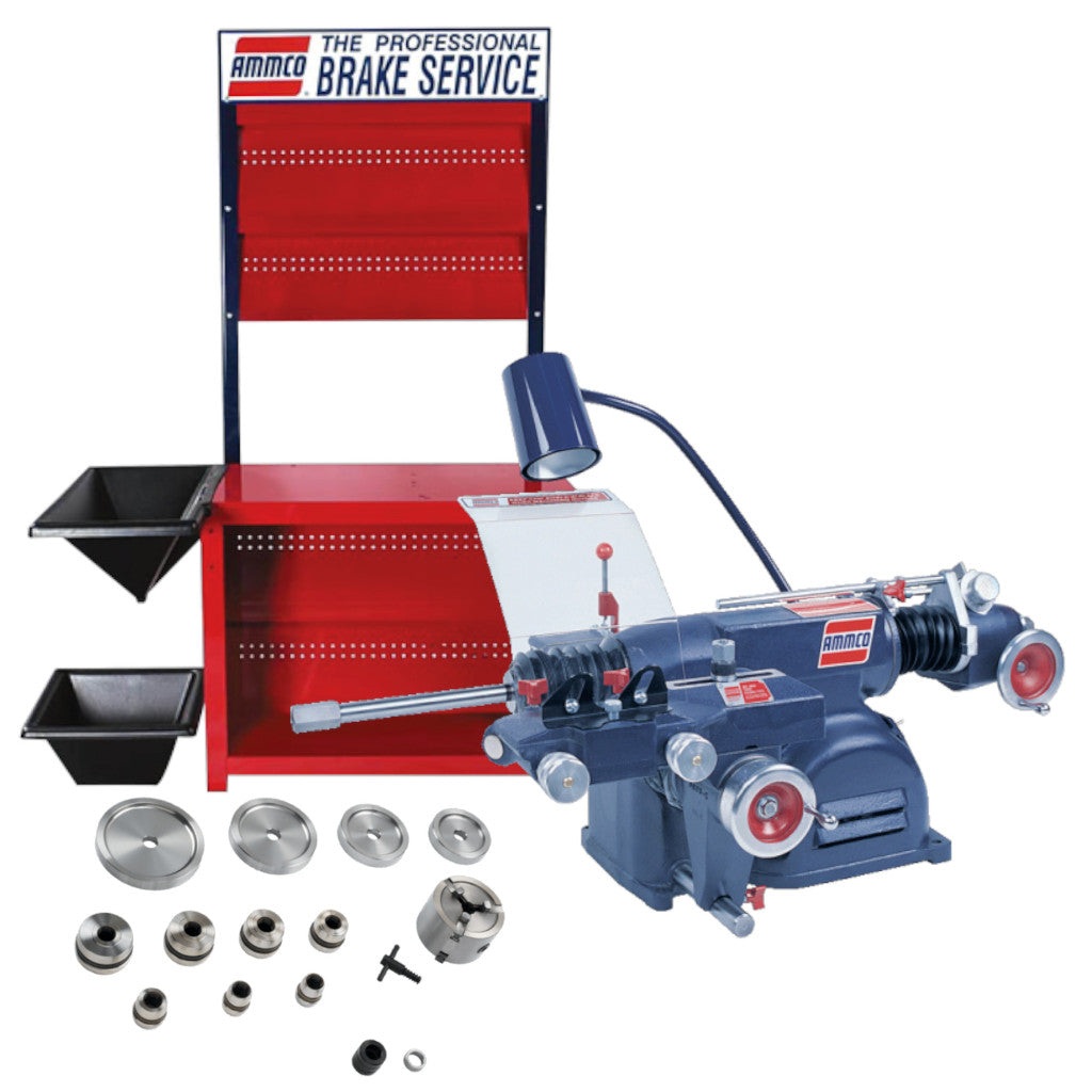 AMMCO | 4000B Brake Lathe with 2500 Bench and E-Kit Adapter Kit (9K4000B2500E)