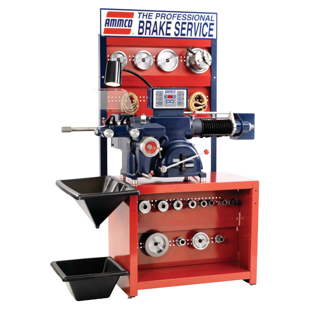 AMMCO The Professional Brake Service 4000e brake lathe with 2500 bench and e-adapter kit