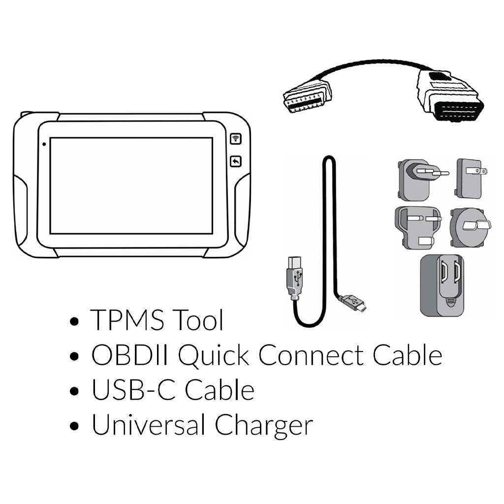 ATEQ | VT67 Complete TPMS & Tire Management Diagnostic Tablet Tool (VT67-0000)