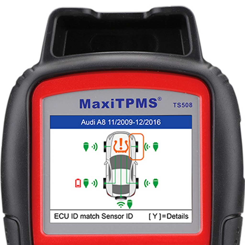 Autel | MaxiTPMS Service Tool & 20 MX 1-Sensors Press-In - Choose Rubber or Metal Stems (TS508)
