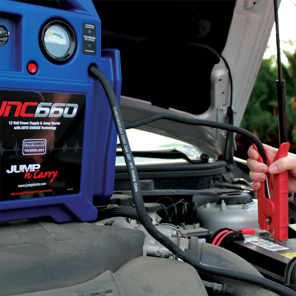 Clore Automotive | Solar JNC660 Jump-N-Carry 1700 Peak Amp 12 Volt Jump Starter (SOLJNC660C)