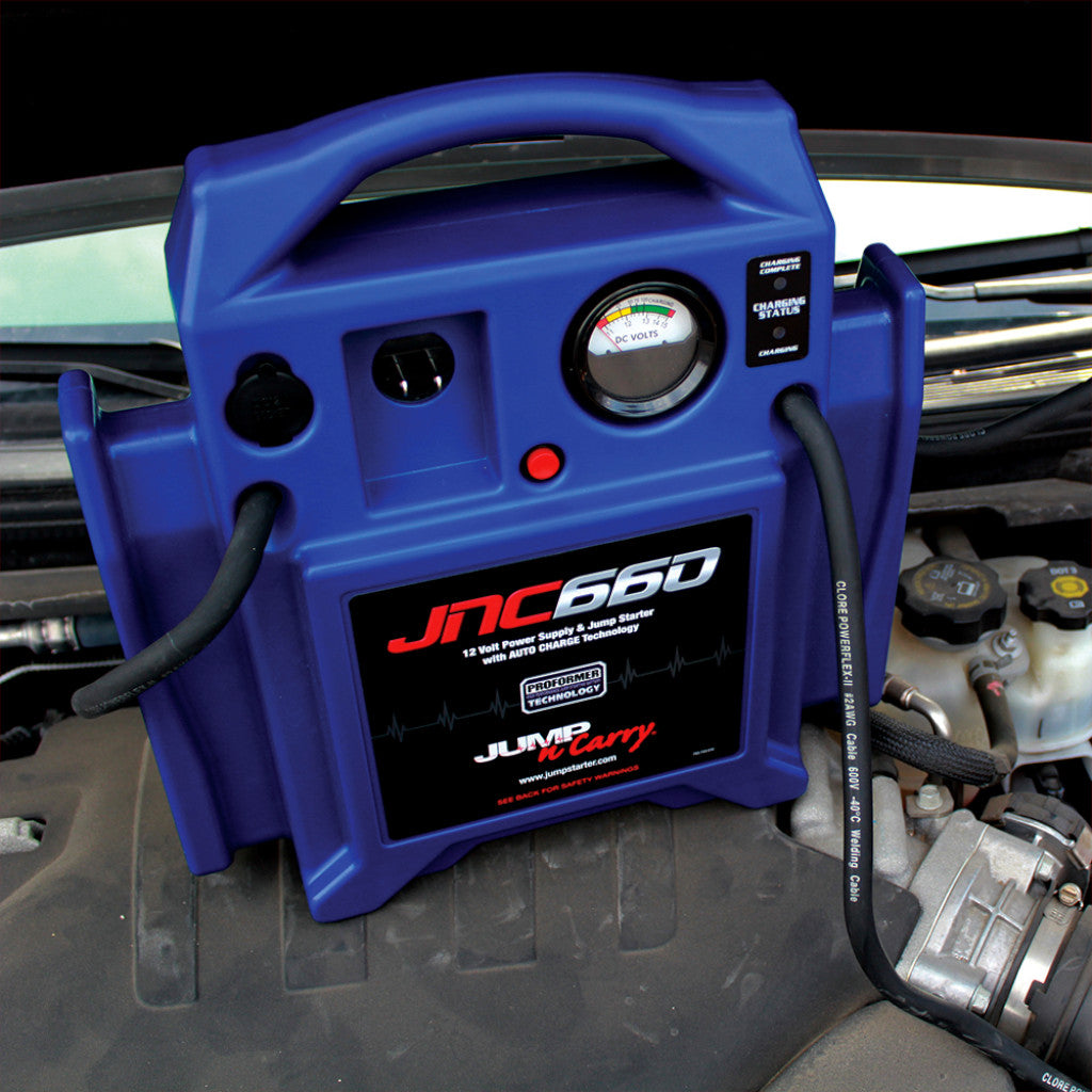 Clore Automotive | Solar JNC660 Jump-N-Carry 1700 Peak Amp 12 Volt Jump Starter (SOLJNC660C)