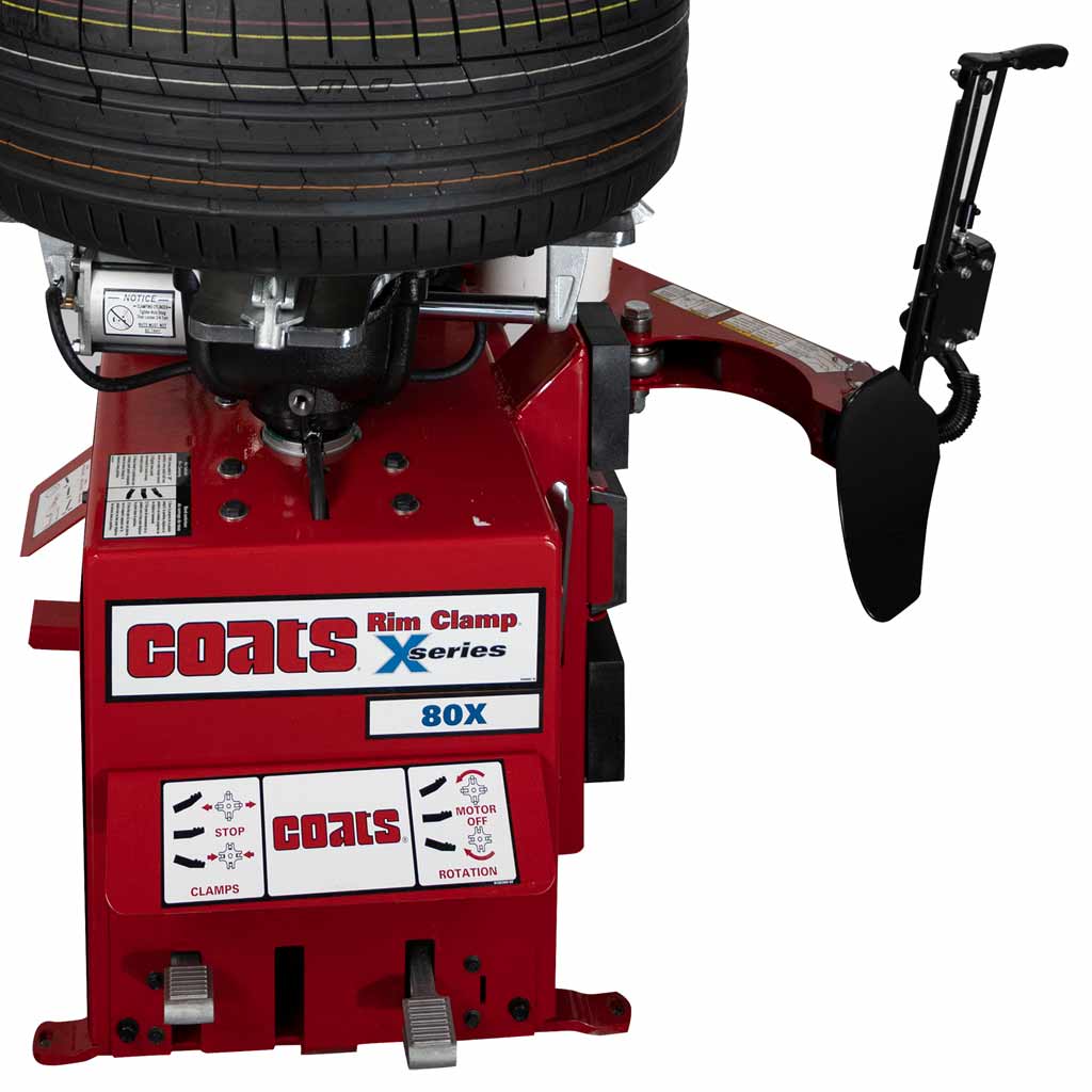 Coats | 80X Rim Clamp Tire Changer with Robo-Arm Helper Device - Electric or Air Motor (80080X*)