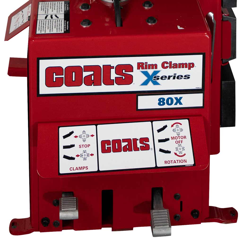 Coats | 80X Rim Clamp Tire Changer with Robo-Arm Helper Device - Electric or Air Motor (80080X*)