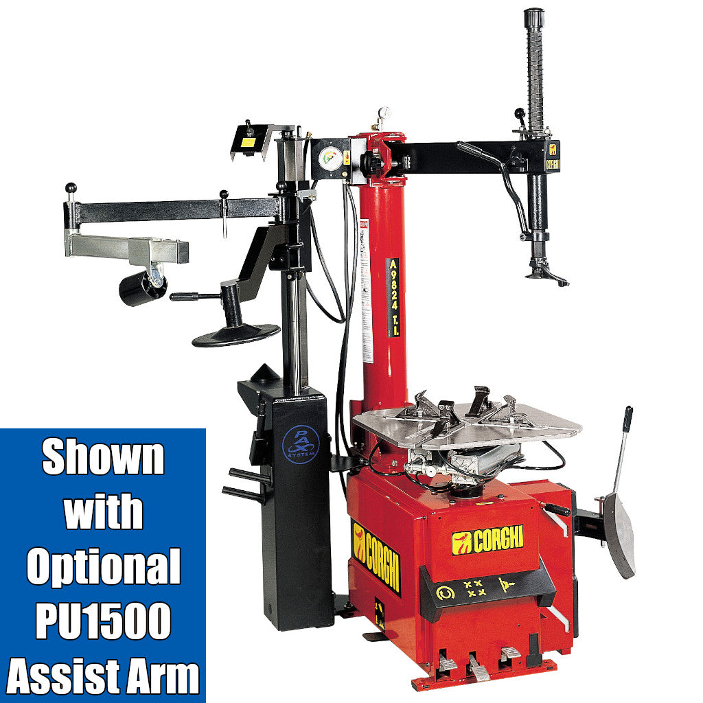 Corghi A9824TI Shown With Optional PU1500 Assist Arm