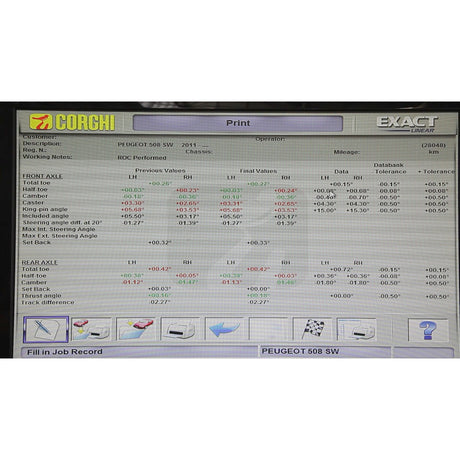 User friendly graphics. Icon based EXACT software. Easy to learn, fast to select