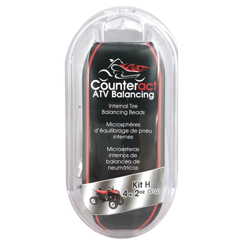 Counteract | Do-It-Yourself DIY Kit for Off-Road ATV & UTV with 2 oz Tire Balancing Beads (KITH)