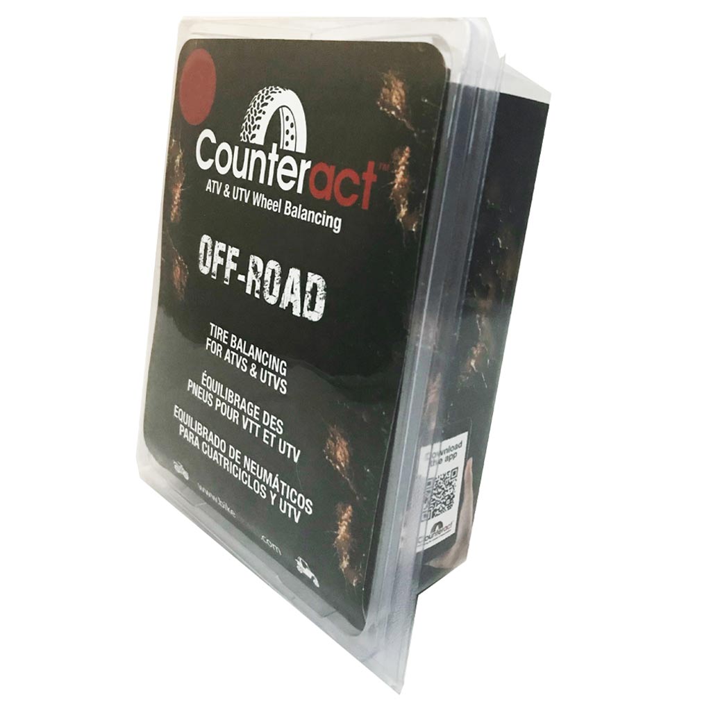 Counteract | Do-It-Yourself DIY Kit for Off-Road ATV & UTV with 10 oz. Tire Balancing Beads (KITN)