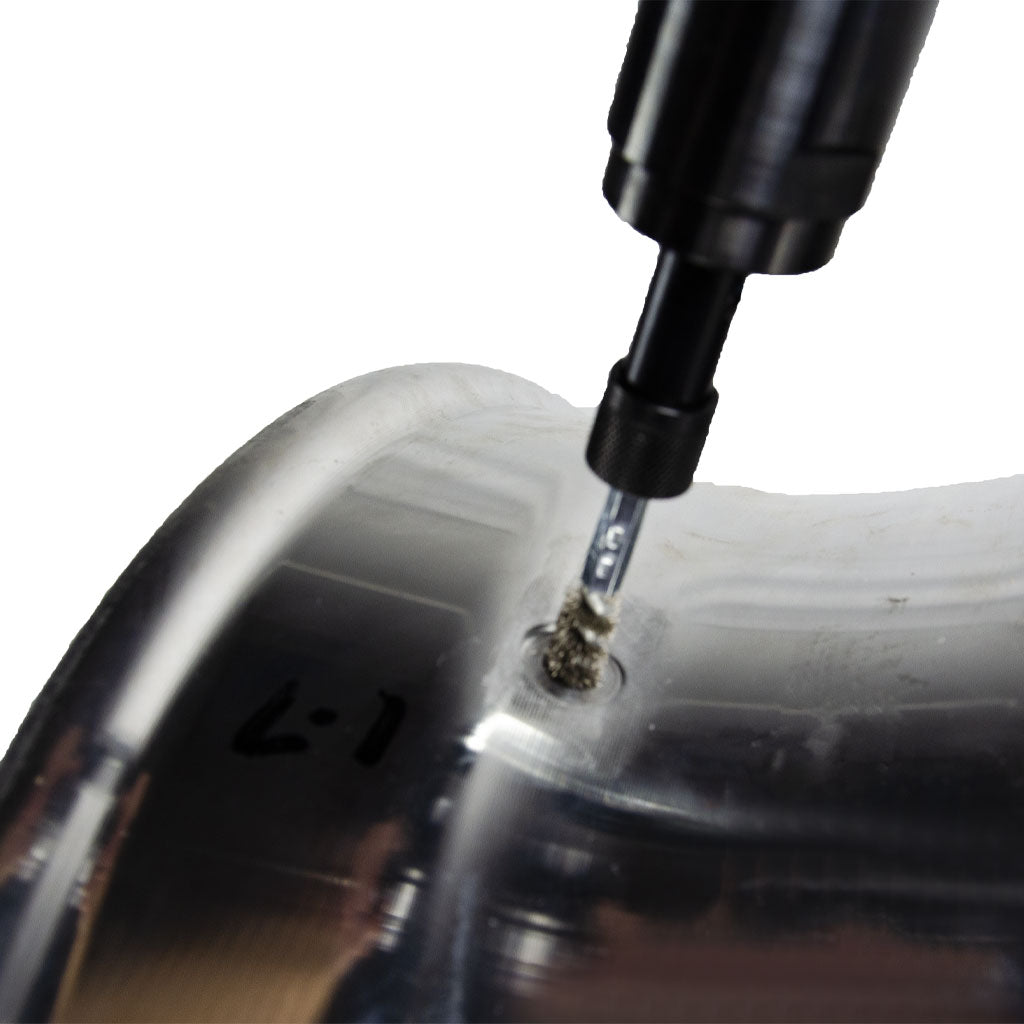 Counteract | Truck Wheel Maintenance Hub & Stud Brush Cleaning Kit with Low-Speed Air Driver (STK-WMK)