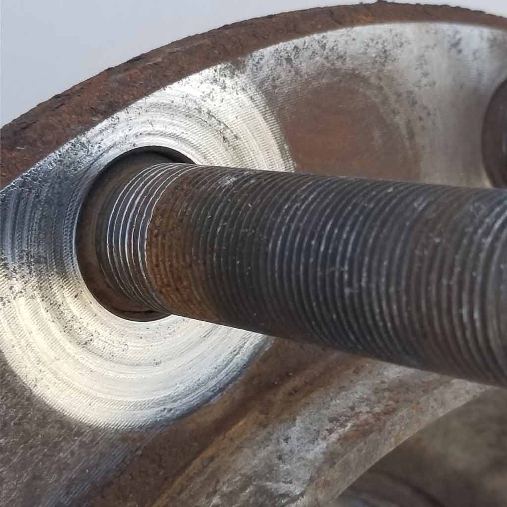 Counteract | Truck Wheel Maintenance Hub & Stud Brush Cleaning Kit with Low-Speed Air Driver (STK-WMK)