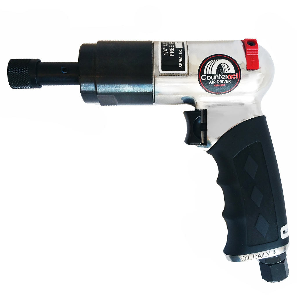 Counteract | Truck Wheel Maintenance Hub & Stud Brush Cleaning Kit with Low-Speed Air Driver (STK-WMK)