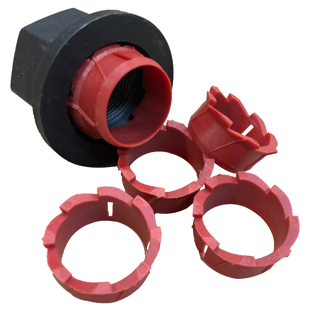 Counteract | Wheel Centering Sleeves for 22mm Studs 100-Pack Fleet Bucket (WCS-C)