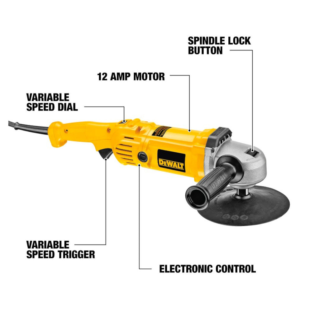 DeWALT | Electronic Variable Speed Polisher (DWT-DWP849)