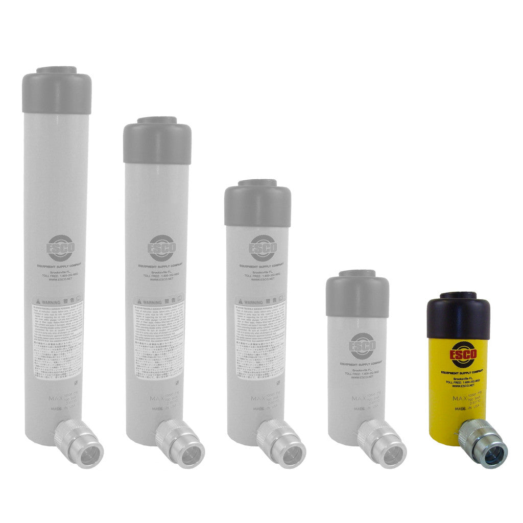 ESCO | 10 Ton Hydraulic Ram Cylinder with 2″ Stroke (10301)