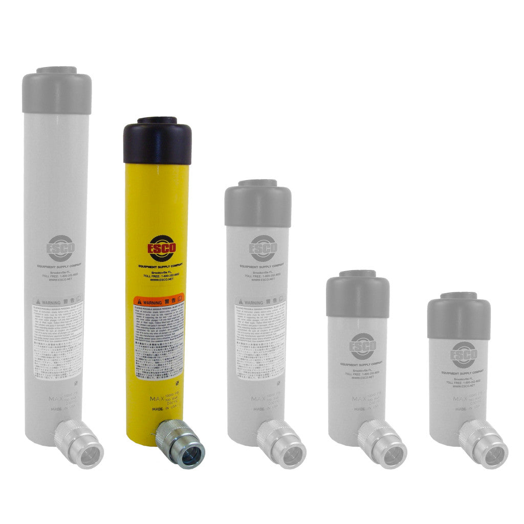 ESCO | 10 Ton Hydraulic Ram Cylinder with 8″ Stroke (10304)