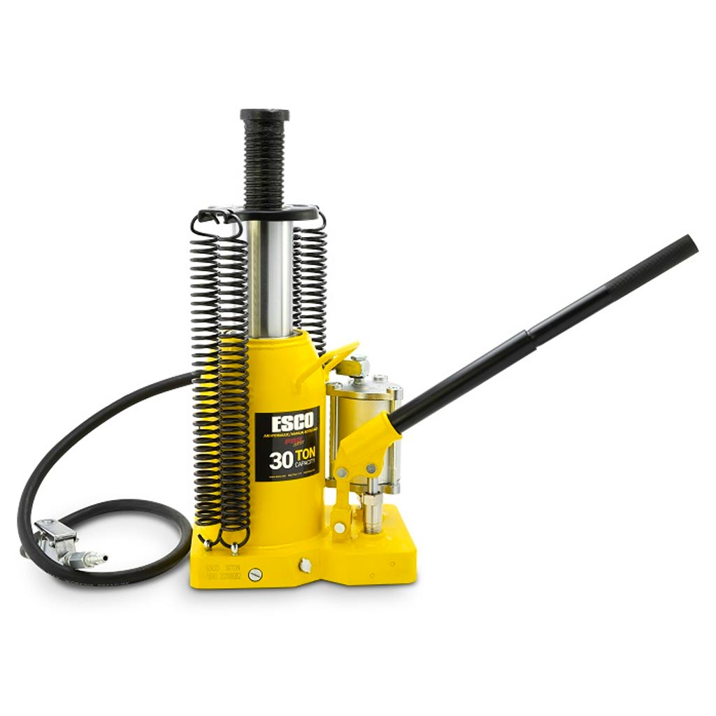 ESCO | Pro Series 30 Ton Air Hydraulic Bottle Jack (10383)