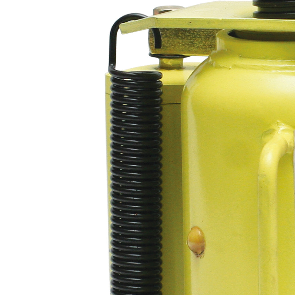 ESCO 10446 yellow jackit 20 ton air manual bottle jack with welded base
