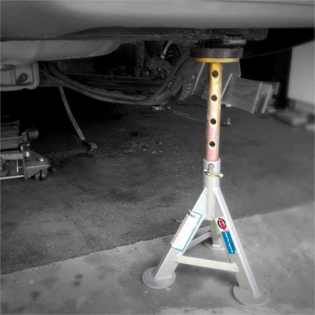 ESCO | 3 Ton Performance Jack Stand - Rubber Flat Top - Pair (10498)