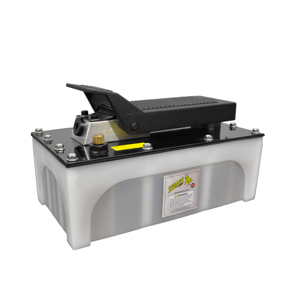 ESCO | Yellow Jackit 5 Quart Plastic Reservoir Air Hydraulic Pump (10875)
