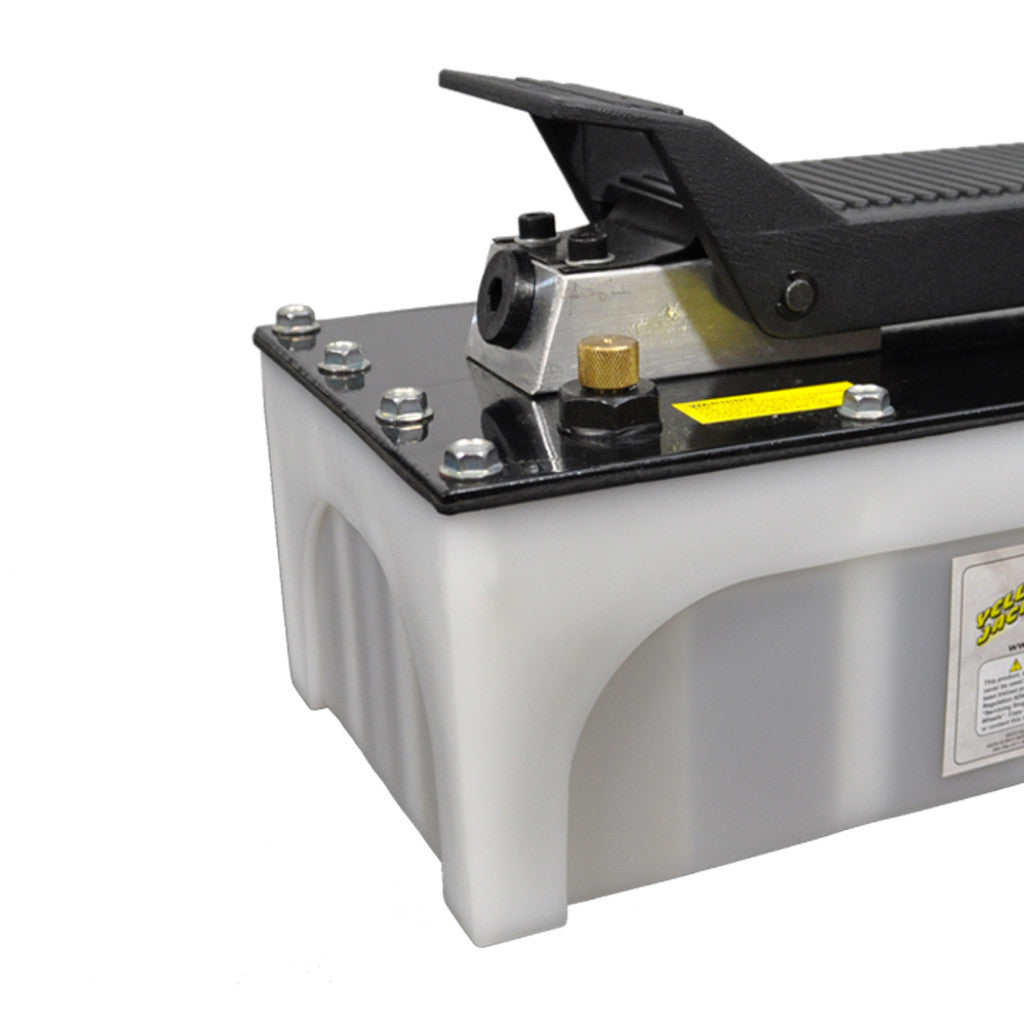 ESCO | Yellow Jackit 5 Quart Plastic Reservoir Air Hydraulic Pump (10875)