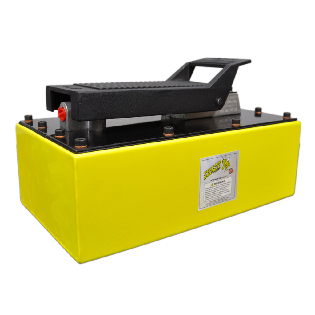 ESCO | Yellow Jackit 5 Quart Metal Reservoir Air Hydraulic Pump (10877)