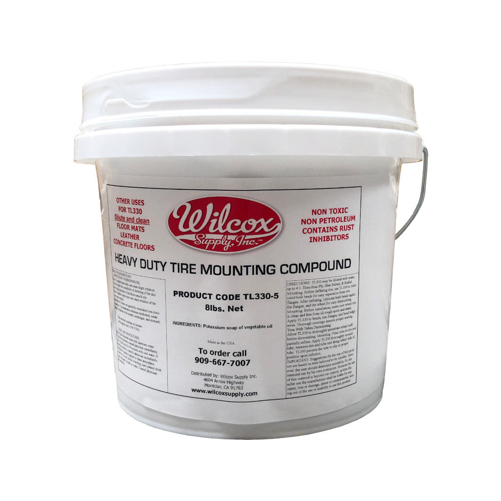 Heavy Duty Tire Mounting Compound Lubricant - Choose 8 lb or 40 lb Bucket (TL330-*)
