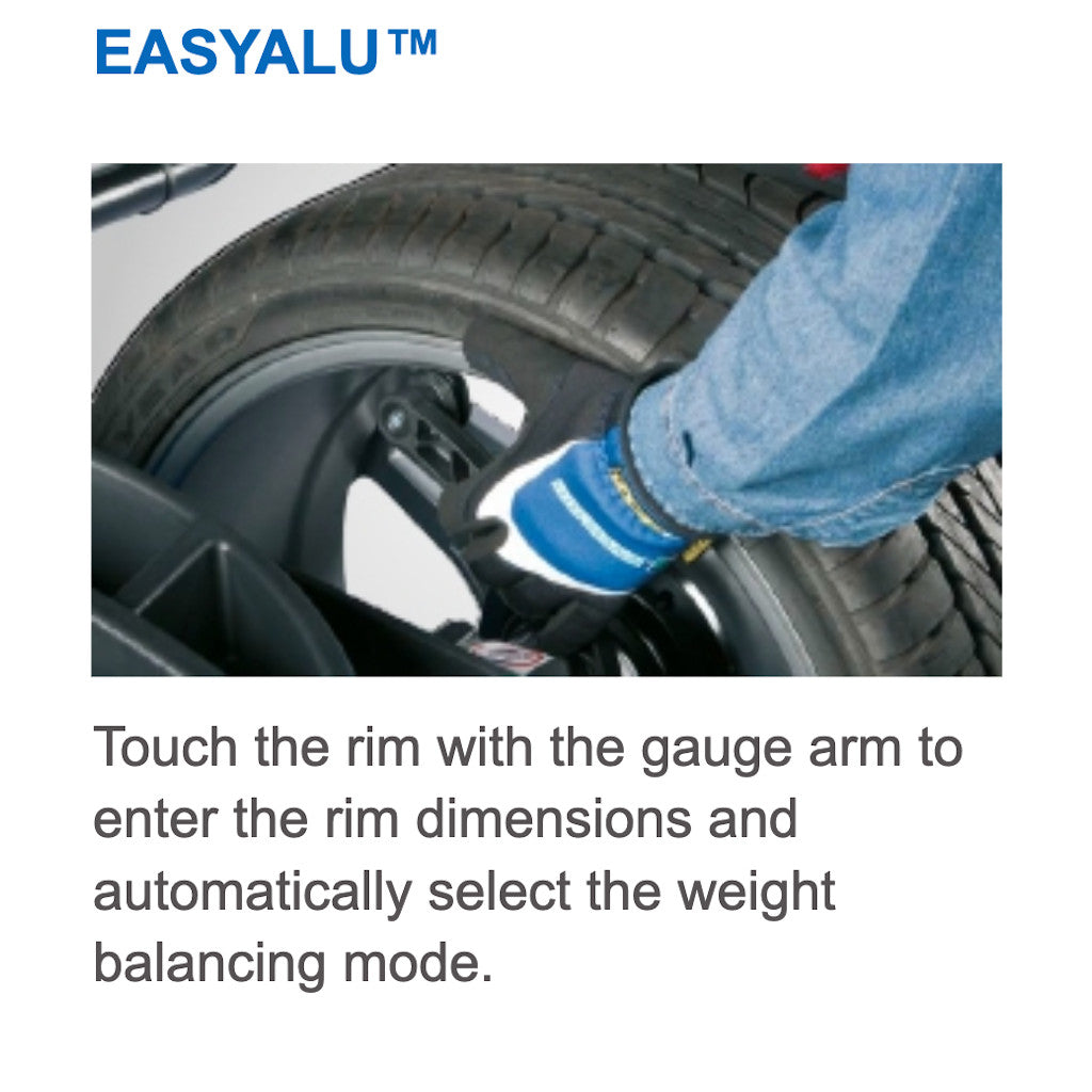 Hofmann | Geodyna 8200P Wheel Balancer with Non-Contact Data Entry & Diagnostic Functions (EEWB766BEA)