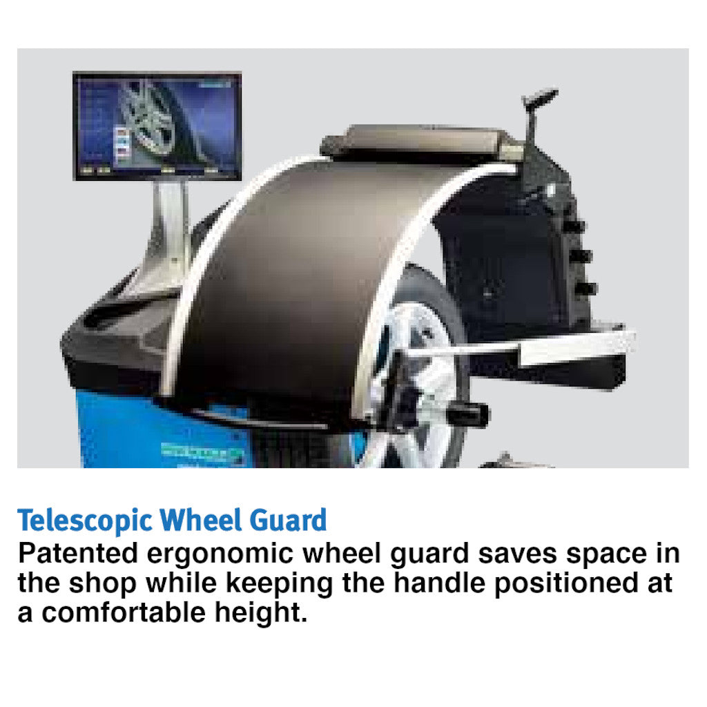 Hofmann | Geodyna 8200P Wheel Balancer with Non-Contact Data Entry & Diagnostic Functions (EEWB766BEA)