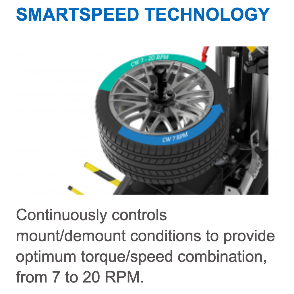 Hofmann | Monty 8800 SmartSpeed All-In-One Leverless Tire Changer (EEWH778AUB)