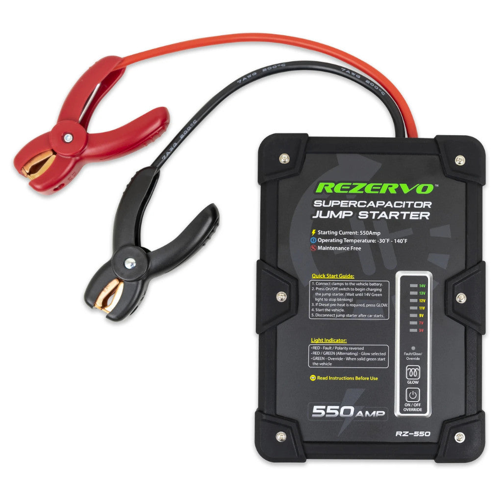 Jackco | Rezervo Super-Capacitor Batteryless Jump Starter (RZ-550)
