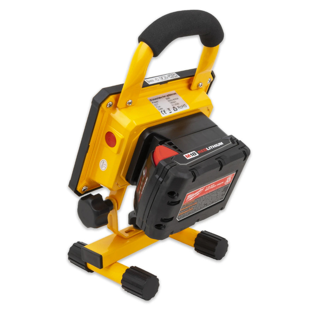 Jackco | 20W LED Worklight Powered by Makita, DeWalt, Milwaukee Cordless Tool Batteries (ZT50223)